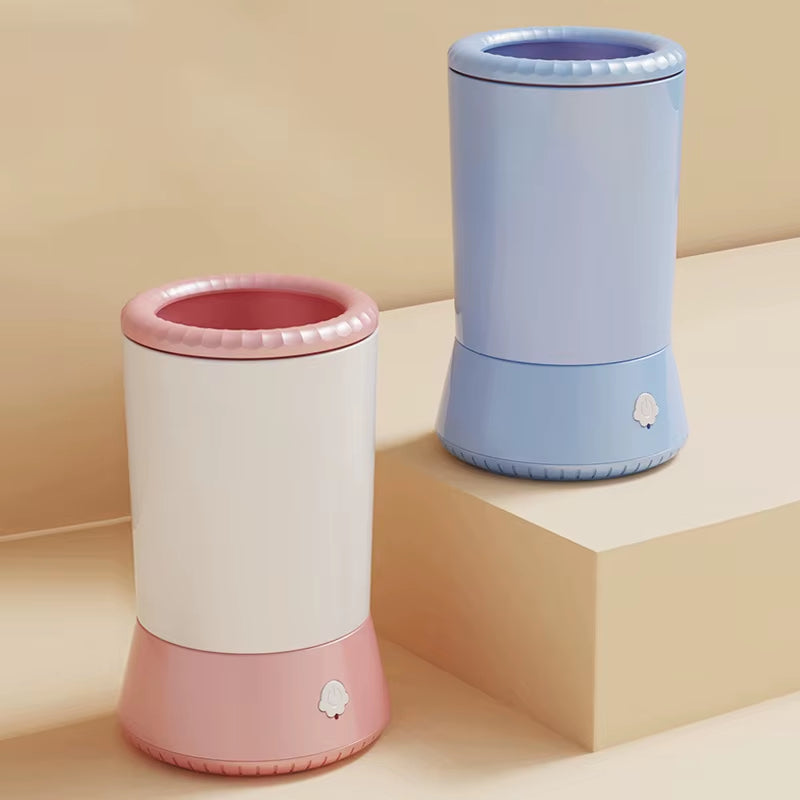 Automatic Electric Pet Paw Cleaner and Massager - USB Rechargeable Portable Dog Paw Washer