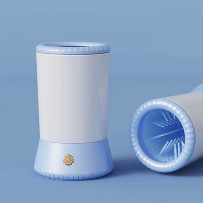 Automatic Electric Pet Paw Cleaner and Massager - USB Rechargeable Portable Dog Paw Washer